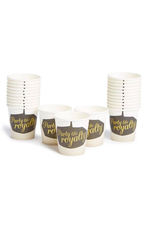 Party Like Royalty Shot Glasses Disposible Shot Glasses Etsy