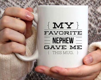 Regalo divertido para la tía, regalo de la tía de la cita del sobrino, taza del regalo del cumpleaños de la tía, regalo de Navidad para la taza del café de la tía, regalo de la tía divertida