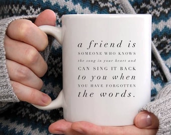 Mejor amigo regalos para la mujer, taza de la amistad, regalo para las mujeres, cumpleaños del regalo de los amigos, mejor taza de amigo, taza del café de la amistad, idea del regalo del amigo