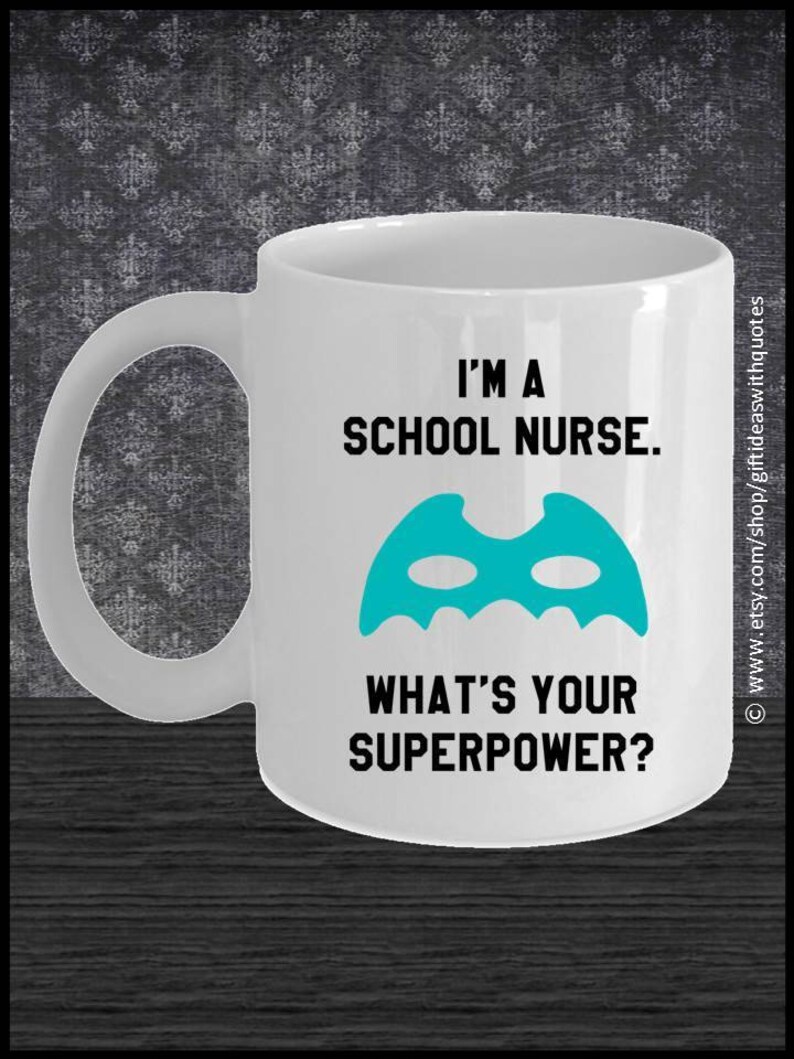 TEAL Nurse Coffee Mug School Nurse Gifts School Nurse Mug Etsy