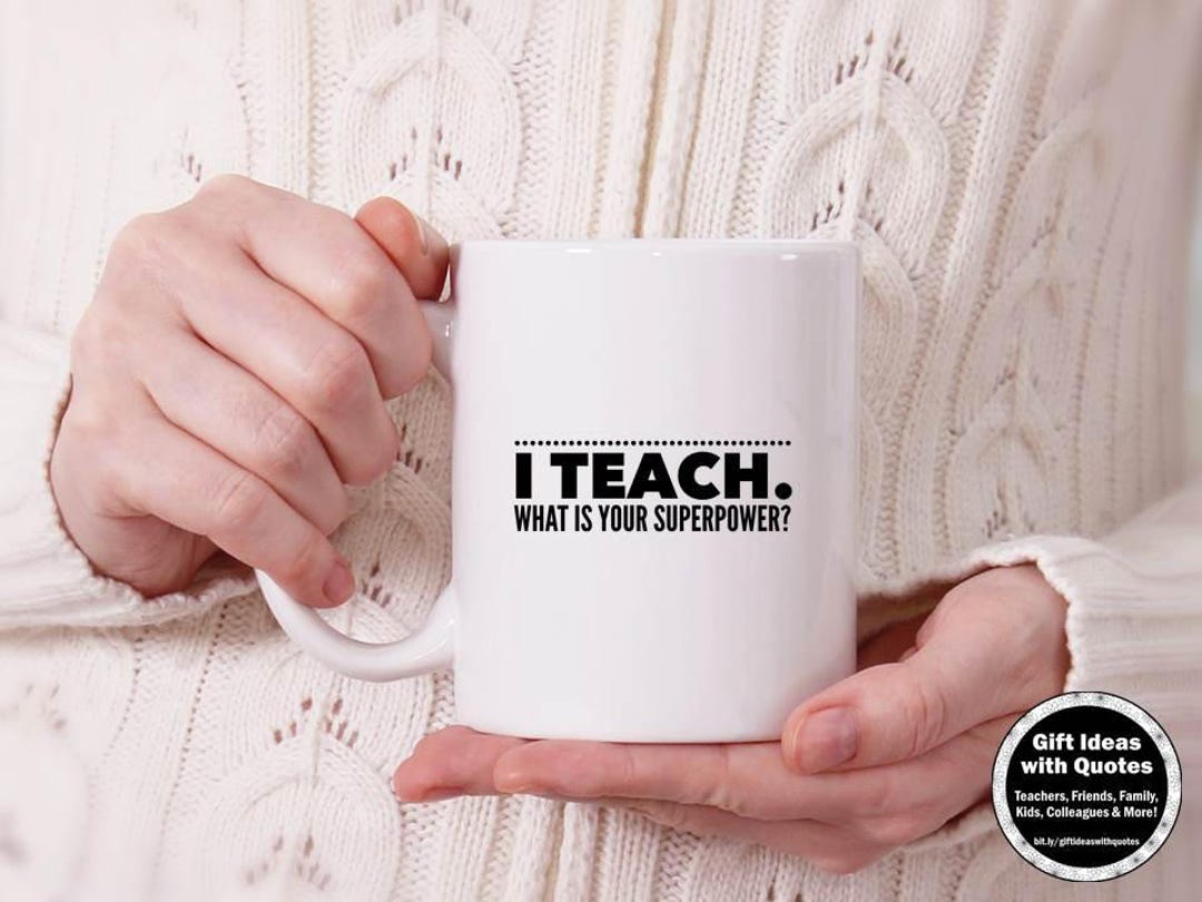 Stuff4 Tazza Divertente Per Insegnanti Con Scritta "I'm A Teechar Teechur Teatcher" - Ceramica 311,8 G, Lavabile In Lavastoviglie, Regalo Umoristico Per Maestre E Professori