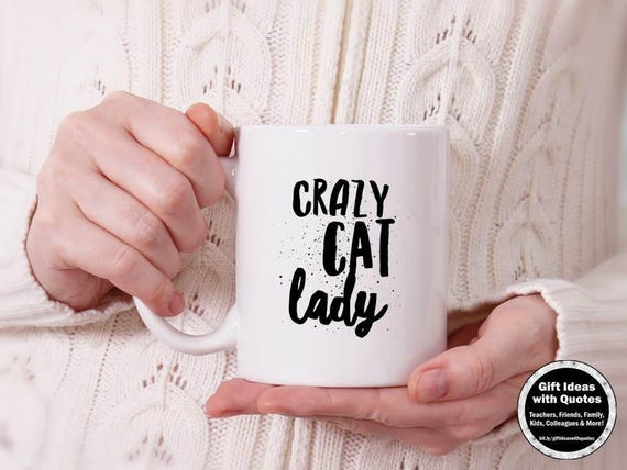 crazy cat lady gift