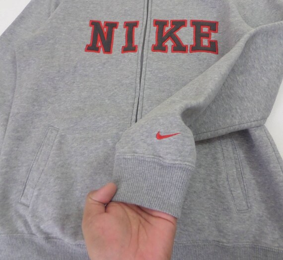 Hot Sale Rare Vintage Nike sweater full Zipper Ni… - image 4