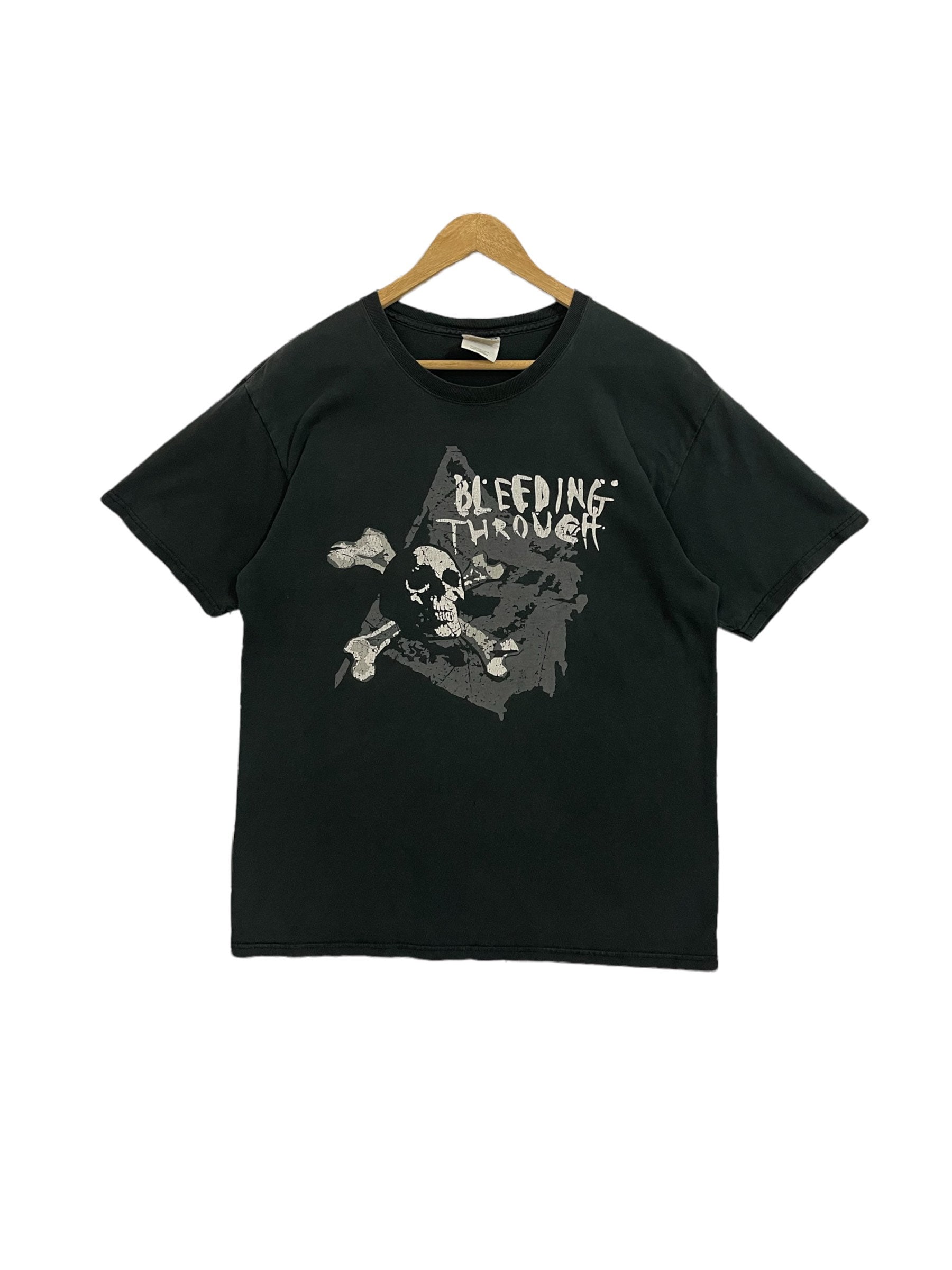 Hot Sale Vintage Bleeding Through Bandtees Metalcore Band