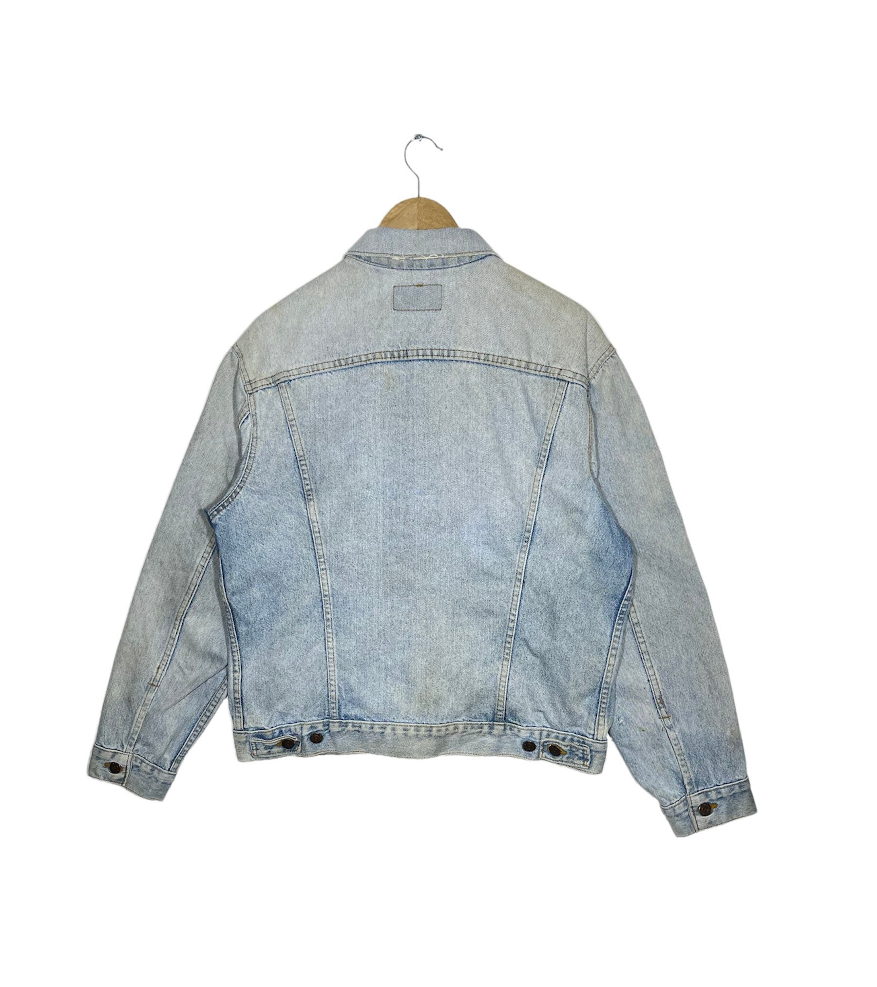 FREE SHIPPING !! Vintage Levi's Denim Jacket 527 Button Made