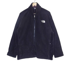Hot Sale Rare Vintage The North Face fleece jacket fullzipper Embroidered logo cold weather jacket Activewear streetwear