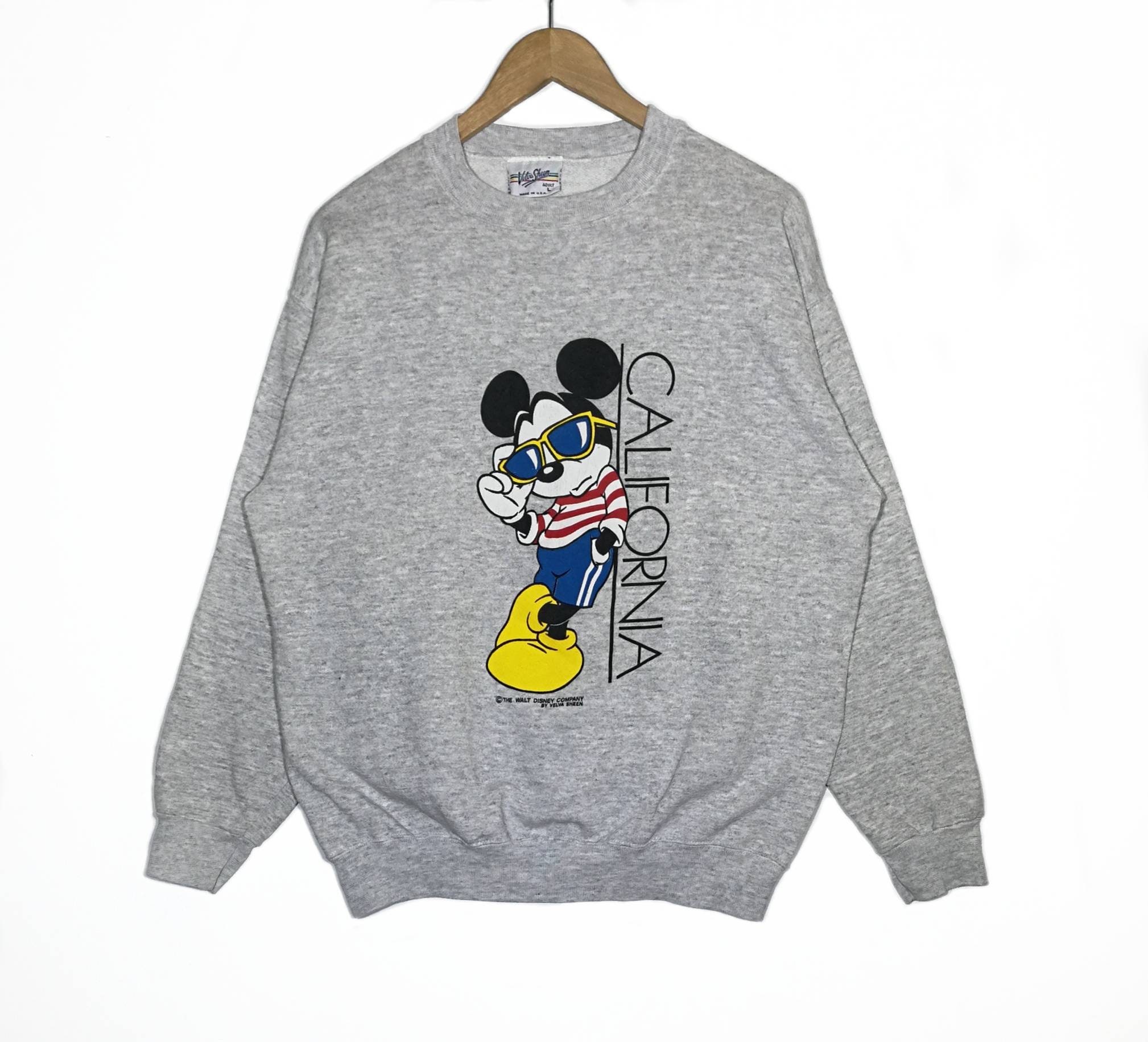 Vintage 90s Mickey Unlimited Jerry Leigh Mickey Mouse Crew