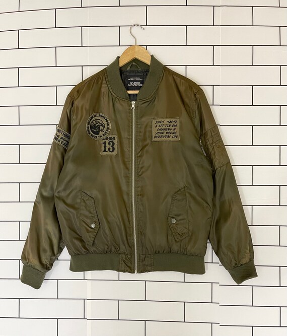 ジャケット・アウター Vintage Flight jacket /Harington jacket Britain Retro Harrington Jacket