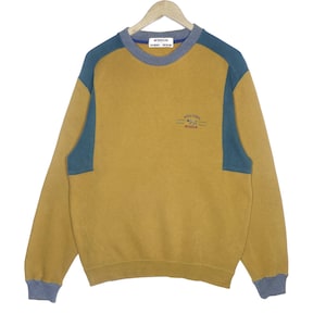 Sudadera McGregor vintage rara en oferta, con logotipo bordado multicolor, ropa deportiva urbana.