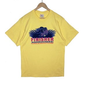 Hot Sale!! Vintage nike tshirt honolulu marathon tshirt size medium