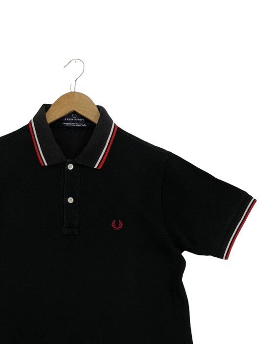 Rare Fred Perry Polo Shirt Embroidered 