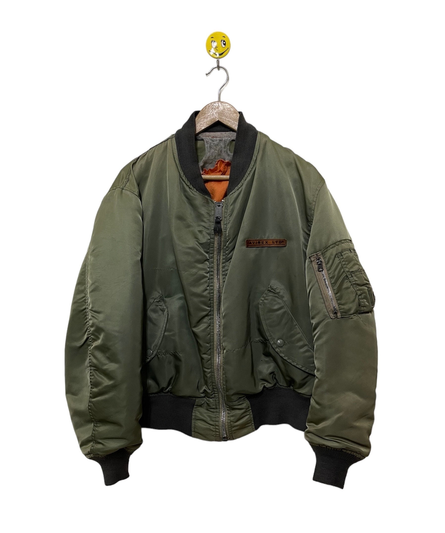 Free Shipping !! Rare !! Vintage Avirex Jacket Type MA-1 Free Shipping !! Rare !! Vintage Avirex Jacket Type MA-1