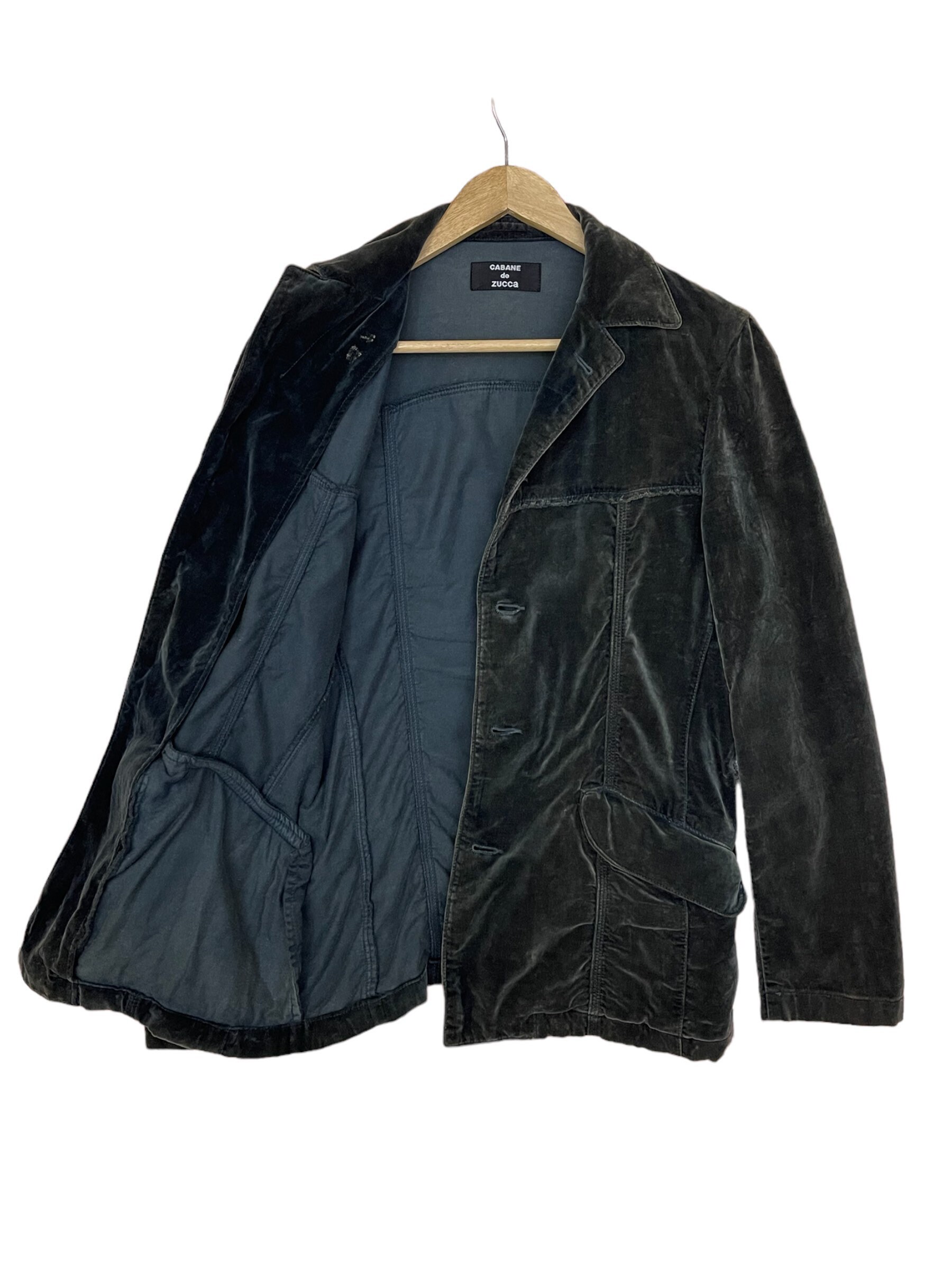 09AW Cabane de ZUCCA deformed jacket