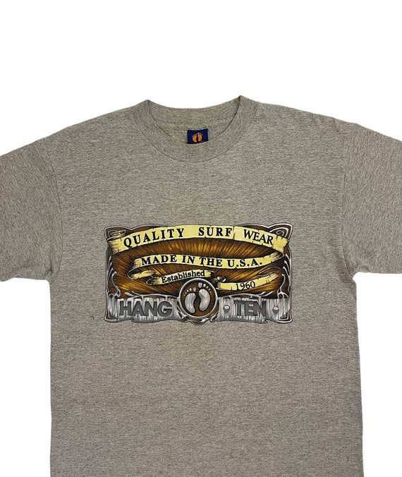 Hot Sale rare Vintage Hang Ten tshirt made in usa… - image 2