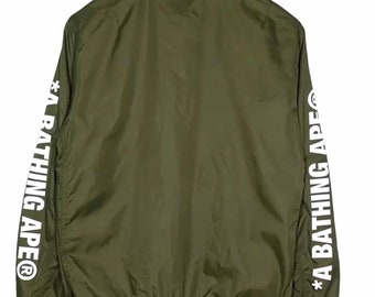 Hot Sale Rare !! A Bathing Ape Bomber Jacket Bape Jacket