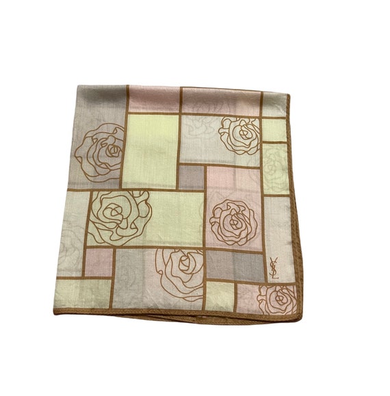 Hot Sale Yves Saint Lauren handkerchief neckerchi… - image 3