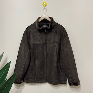 Hot Sale !! Fila jacket fur jacket fila winter jacket cold weather jacket size large good condition / Buy 3 item get FREE shipping /