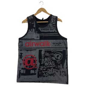 Hot Sale !! Rare !! vintage Airwalk singler surf brand dope hypebeast streetwear