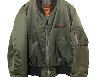 Free Shipping !! Rare !! Vintage Avirex Jacket Type MA-1 Free Shipping !! Rare !! Vintage Avirex Jacket Type MA-1