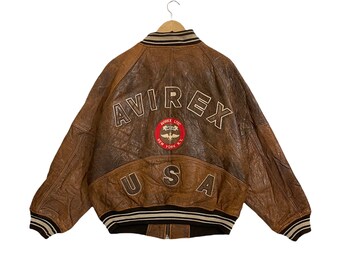 avirex varsity jacket
