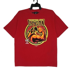 hot sale rare hulk hogan tshirt wwe tshirt world wrestling entertainment Hollywood hulk hogan size xlarge Activewear Streetswear Celebrity
