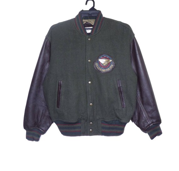SOMEIT R.W vintage studium jacket ブラック SOMEIT(サミット) 商品ページ - R.W VINTAGE STUDIUM JACKET / BLACK