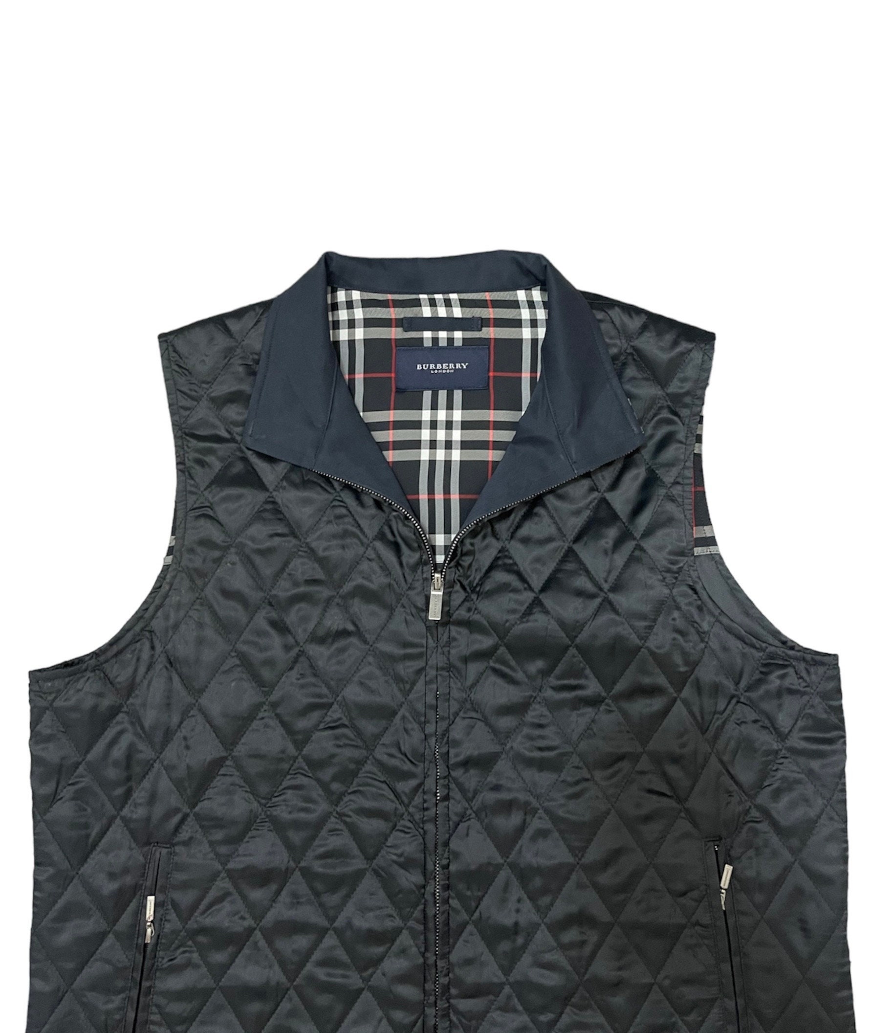 Burberry mens vest sale sale