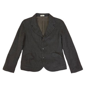 Issey Miyake Plantation wool button jacket japanese designer activewear streetwear
