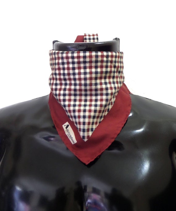 Hot Sale Rare Aquascutum of London Silk Scarf Neckerchief Etsy