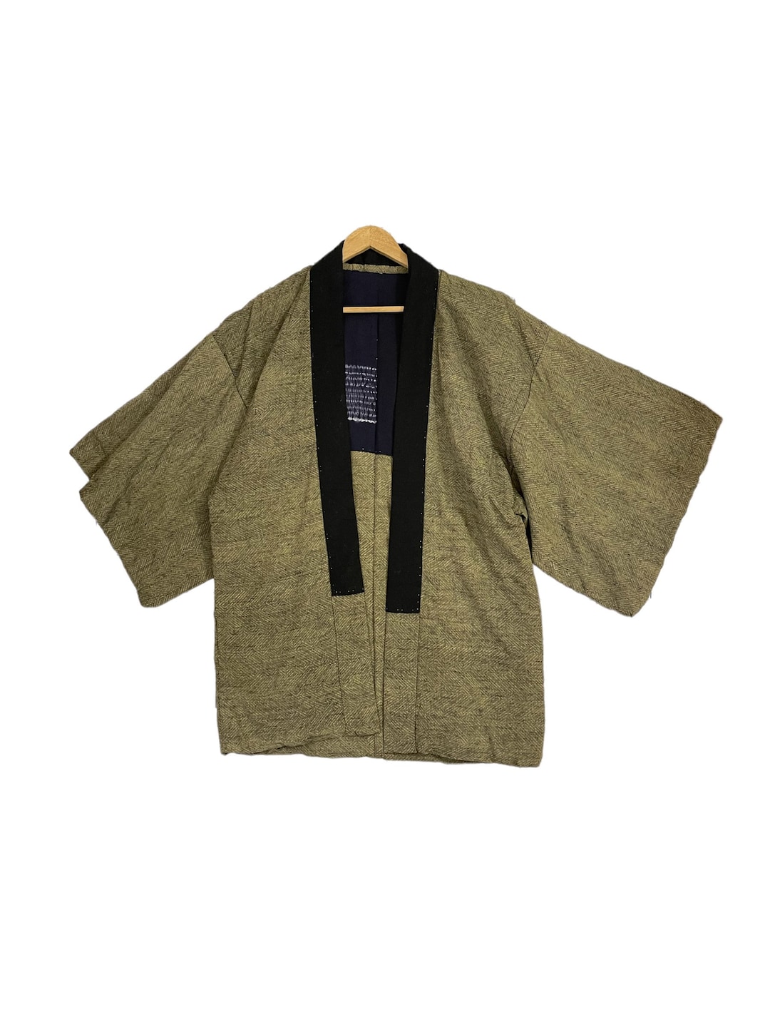 Chaqueta de kimono tradicional japonesa vintage, chaqueta hanten ...