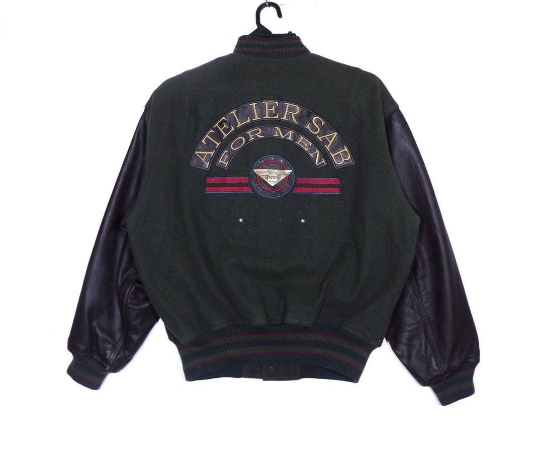 vintage ATELIER SAB FOR MEN suede jacket