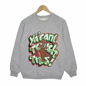 Vintage Bart Simpson Sweatshirt the simpsons Crewneck Pullover vintage cartoon sweatshirt