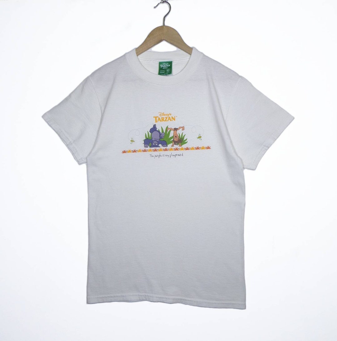 Hot Sale Rare Vintage 90s Tarzan Tshirt Vintage Movie Tshirt 