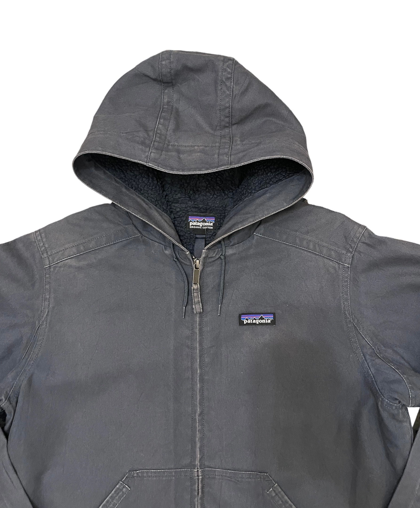 Rare !! Vintage Patagonia Denim Hoodie Jacket Vintage Rare !! Vintage Patagonia Denim Hoodie Jacket Vintage