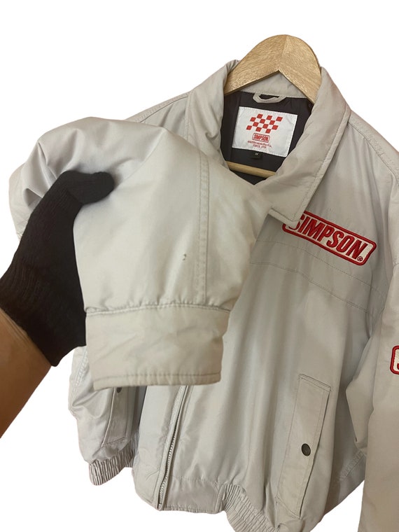 90s' simpson racing jacket 中綿 1988