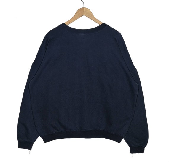 Hot Sale DKNY Donna Karen New York sweater groot logo maat groot goede staat Sportkleding Streetswear dkny ronde hals Etsy Nederland