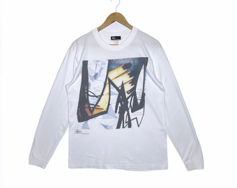 Hot Sale Rare Vintage Futura Laboratories Long Sleeve Tshirt Hot Sale Rare Vintage Futura Laboratories Long Sleeve Tshirt