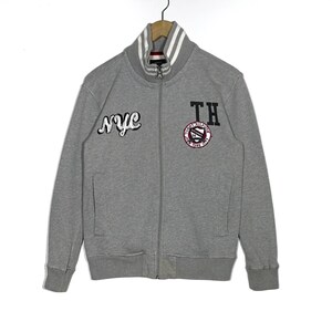 Hot Sale!! Rare!! Tommy Hilfiger sweater fullzipper Tommy Hilfiger big logo spellout size small Activewear Streetswear