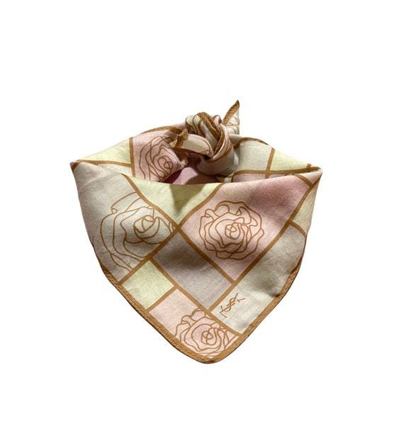 Hot Sale Yves Saint Lauren handkerchief neckerchi… - image 1