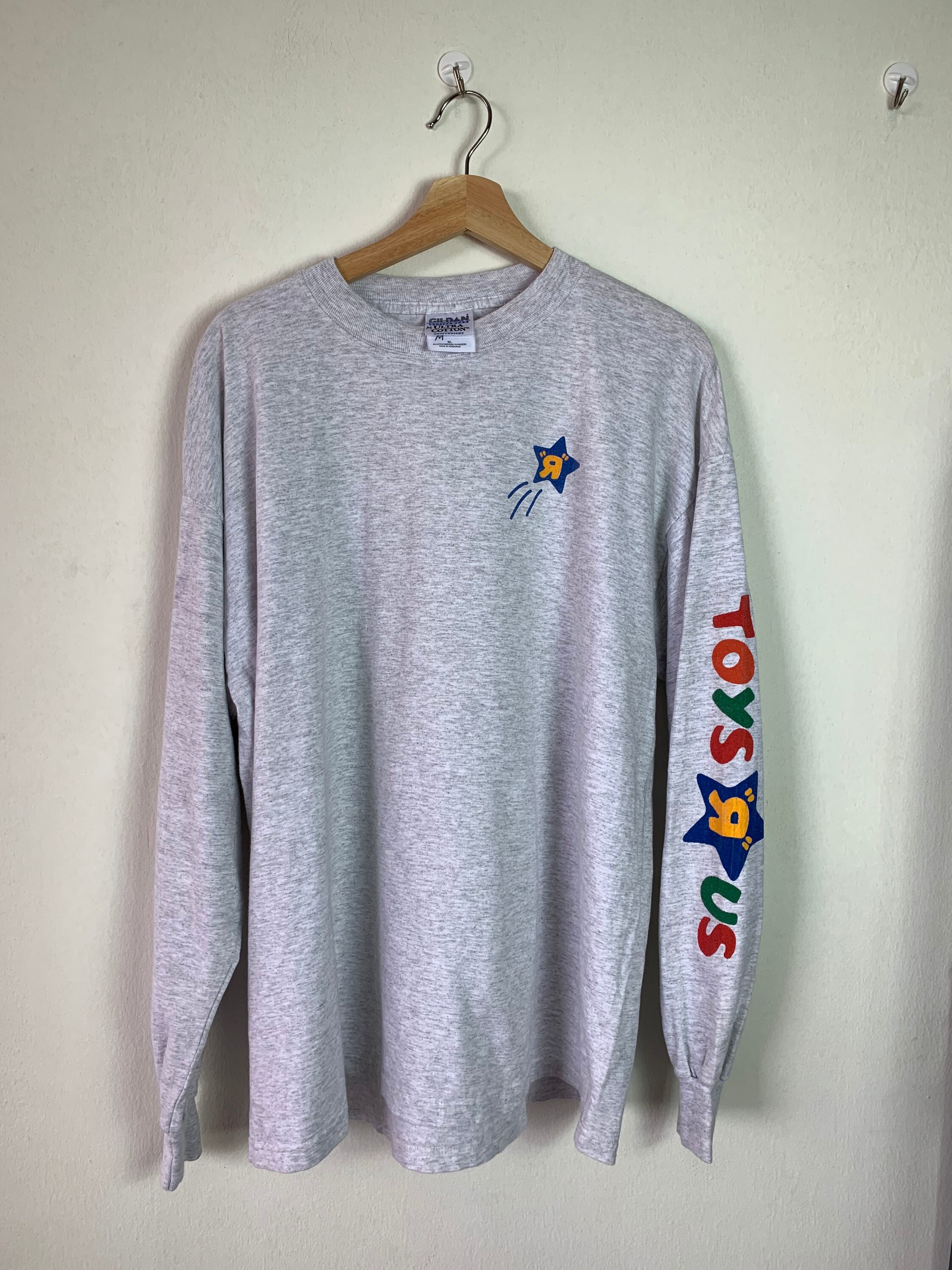 Vintage 90s Toys r Us USA L/S T Shirt Size XL Etsy