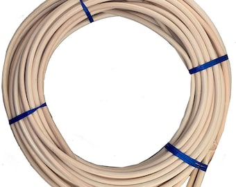7.5-8 mm #10 round reed - 1 pound- Approximately 80 ft.