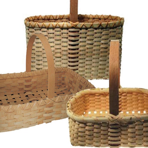 Introduction to Basket Weaving Kit for 5 Baskets Etsy