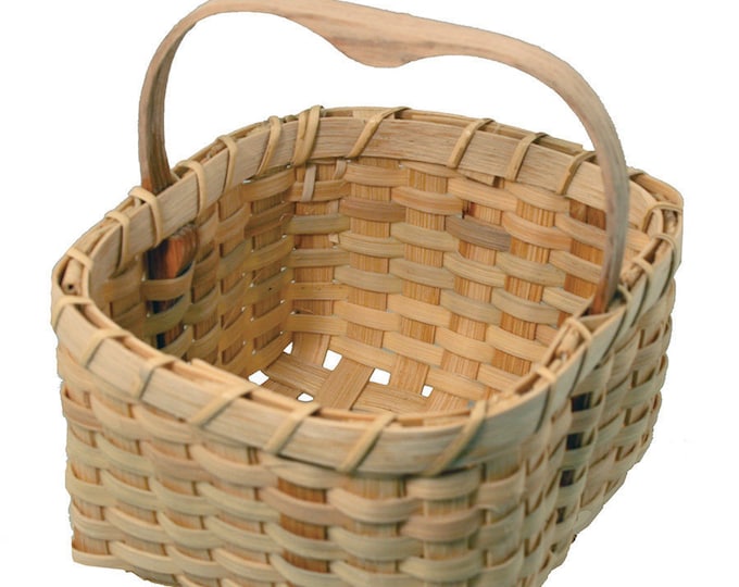 Beginner Rectangular Market Basket Kit, Weaving Kit, Basket Making Kit Etsy