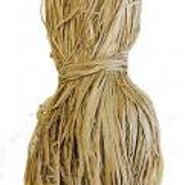 Raffia, natural - 16 oz.