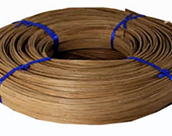 3/4” smoked flat reed - 1 pound- Approximately 120 ft.