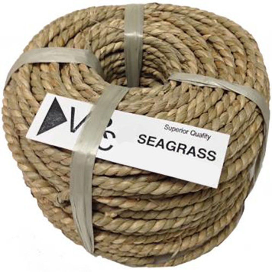 Seagarss Rope Seagrass, Twisted- #2 - 3.5- 4 Mm - 14oz - Etsy