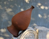 Vintage terracotta Amphora primitive home decoration Ceramic pot Farmhouse decor Indoor