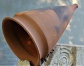Vintage Large planters Red Clay Amphora Garden Home Patio Plant holder Handmade Rustic home decor Farmhouse Gift