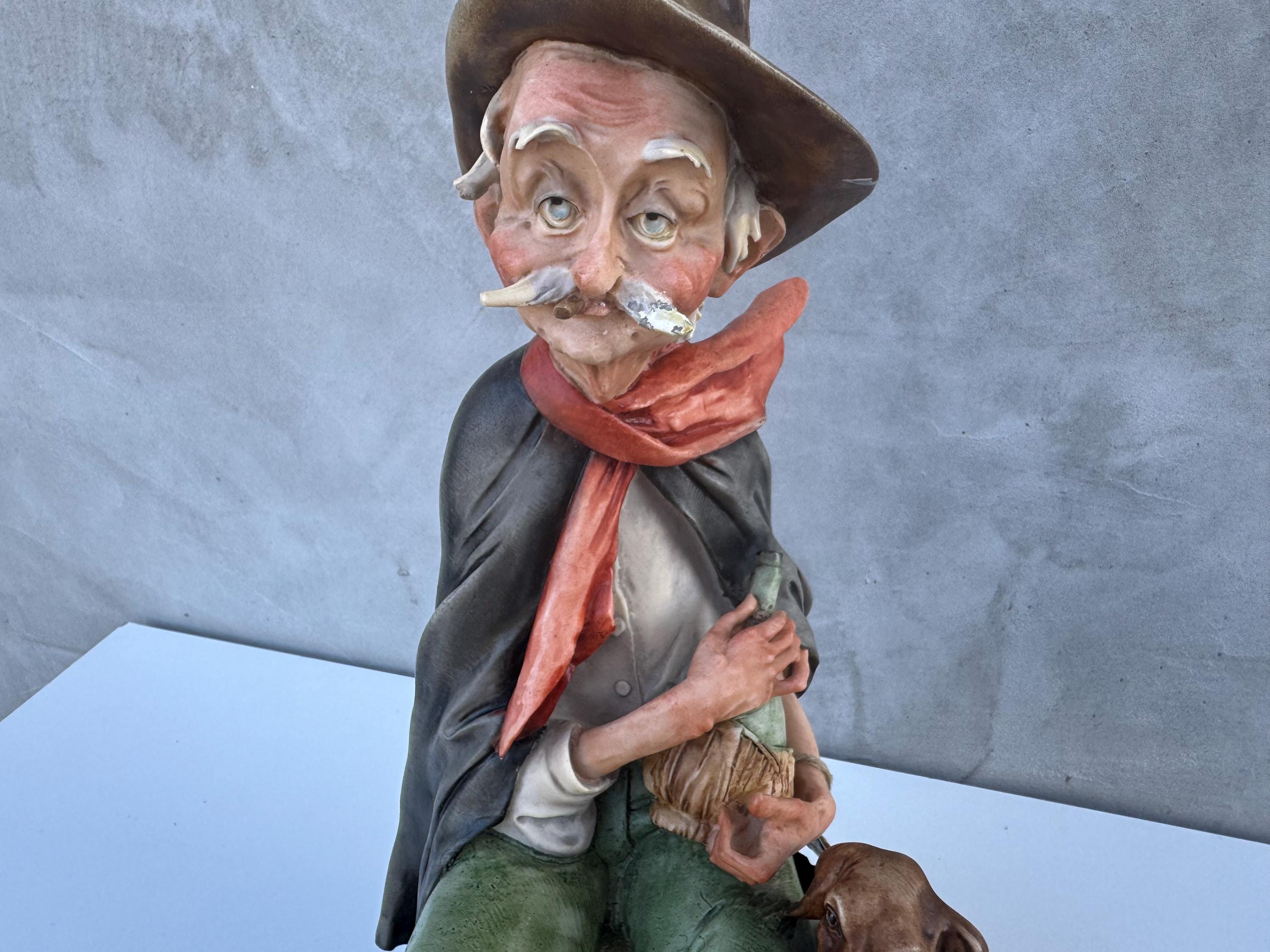 Capodimonte old man - Etsy 日本