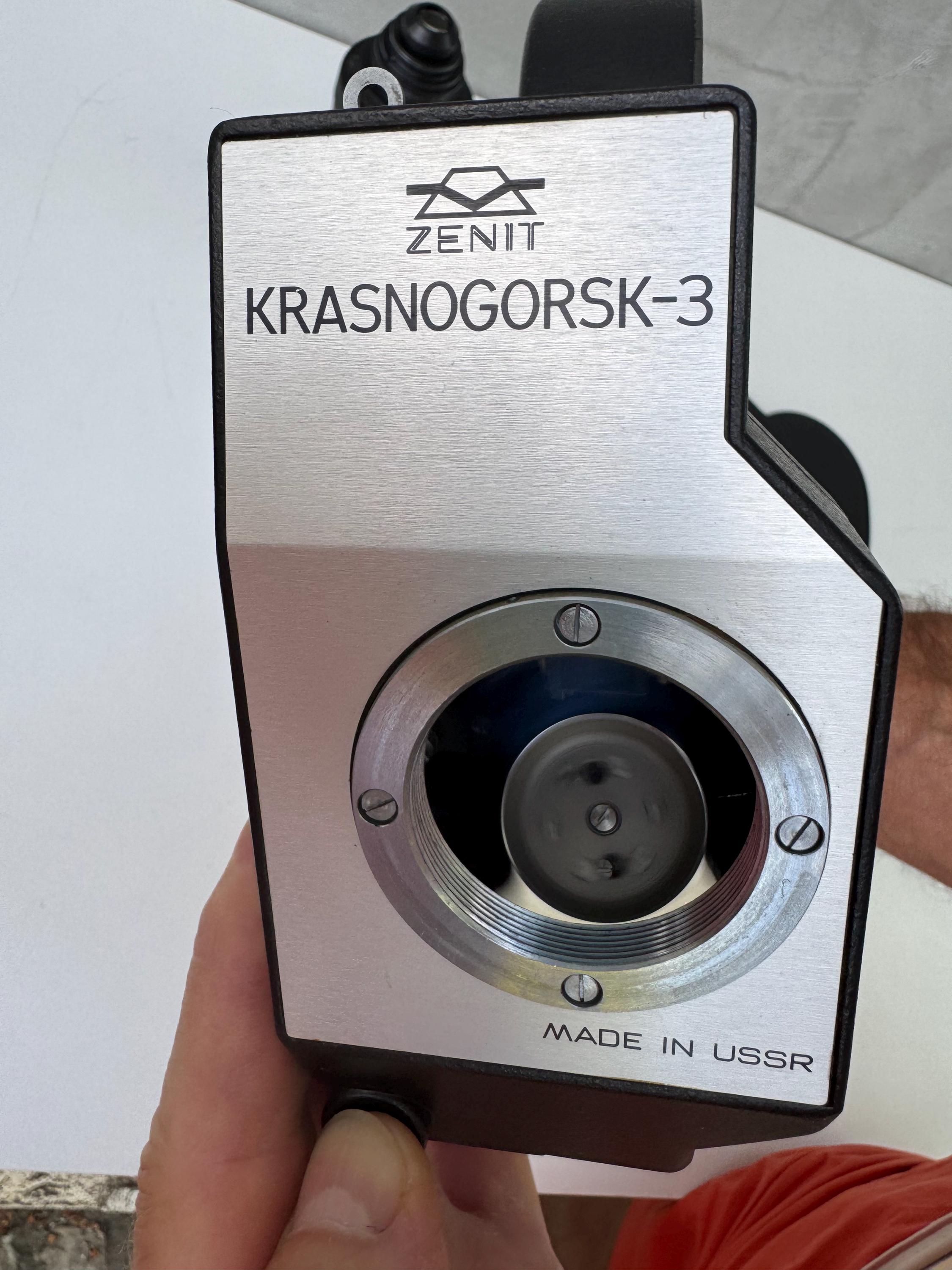 Krasnogorsk-3 16 mm ムービーカメラ フルキット、テスト済み